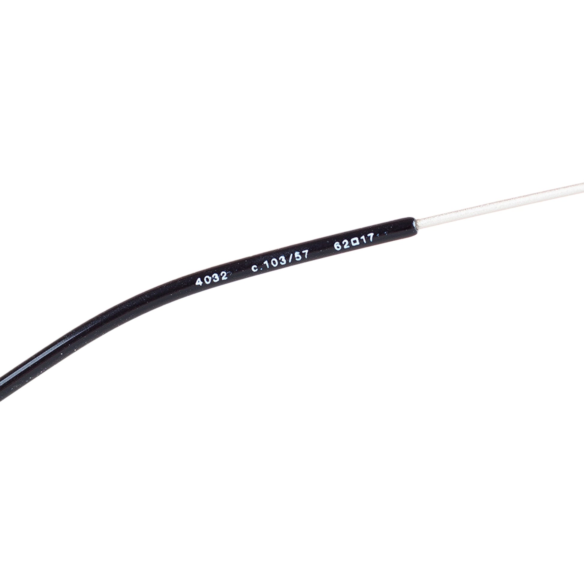 Chanel 4032 Rimless Foldable Black Sunglasses.