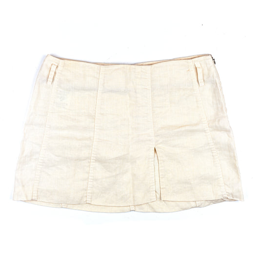 C.P. Company Beige Flax Mini Skirt (M)