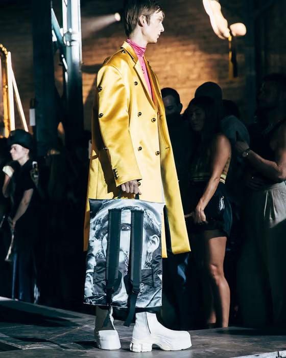Raf Simons x Eastpak SS2019 Black & Pink RS Poster Backpack