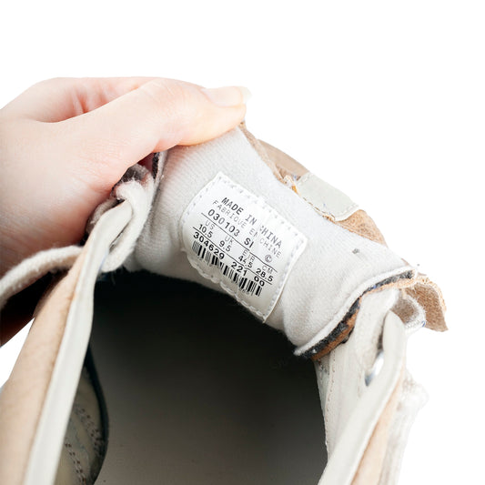 Nike Tiempo Beige Football Sneakers