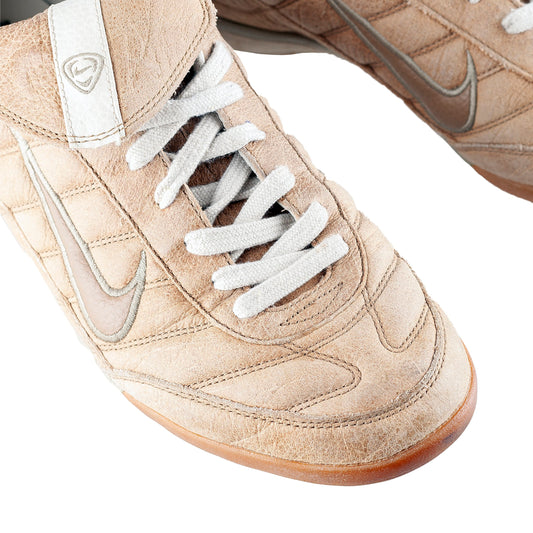 Nike Tiempo Beige Football Sneakers