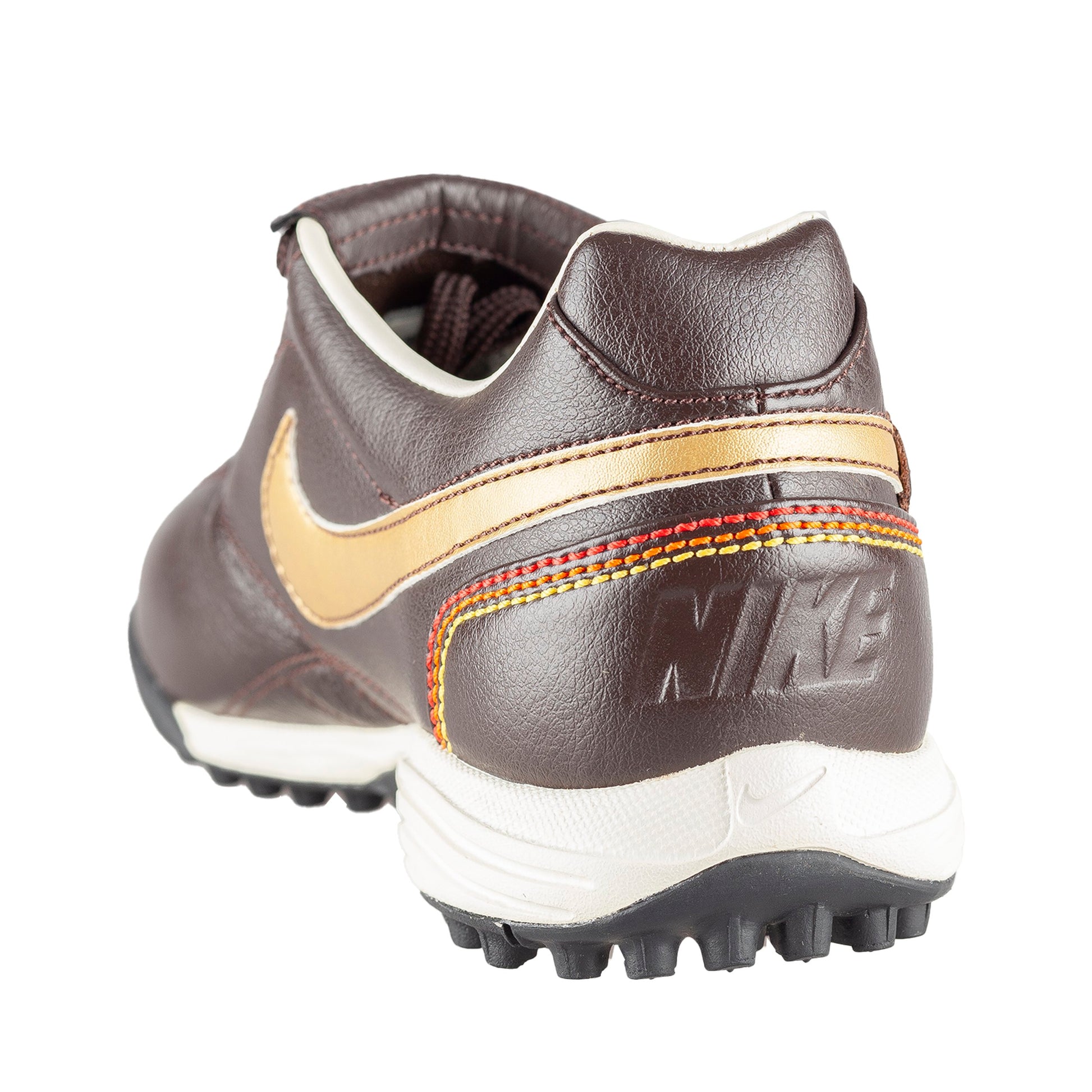 Nike Tiempo R10 Ronaldinho Brown Football Sneakers