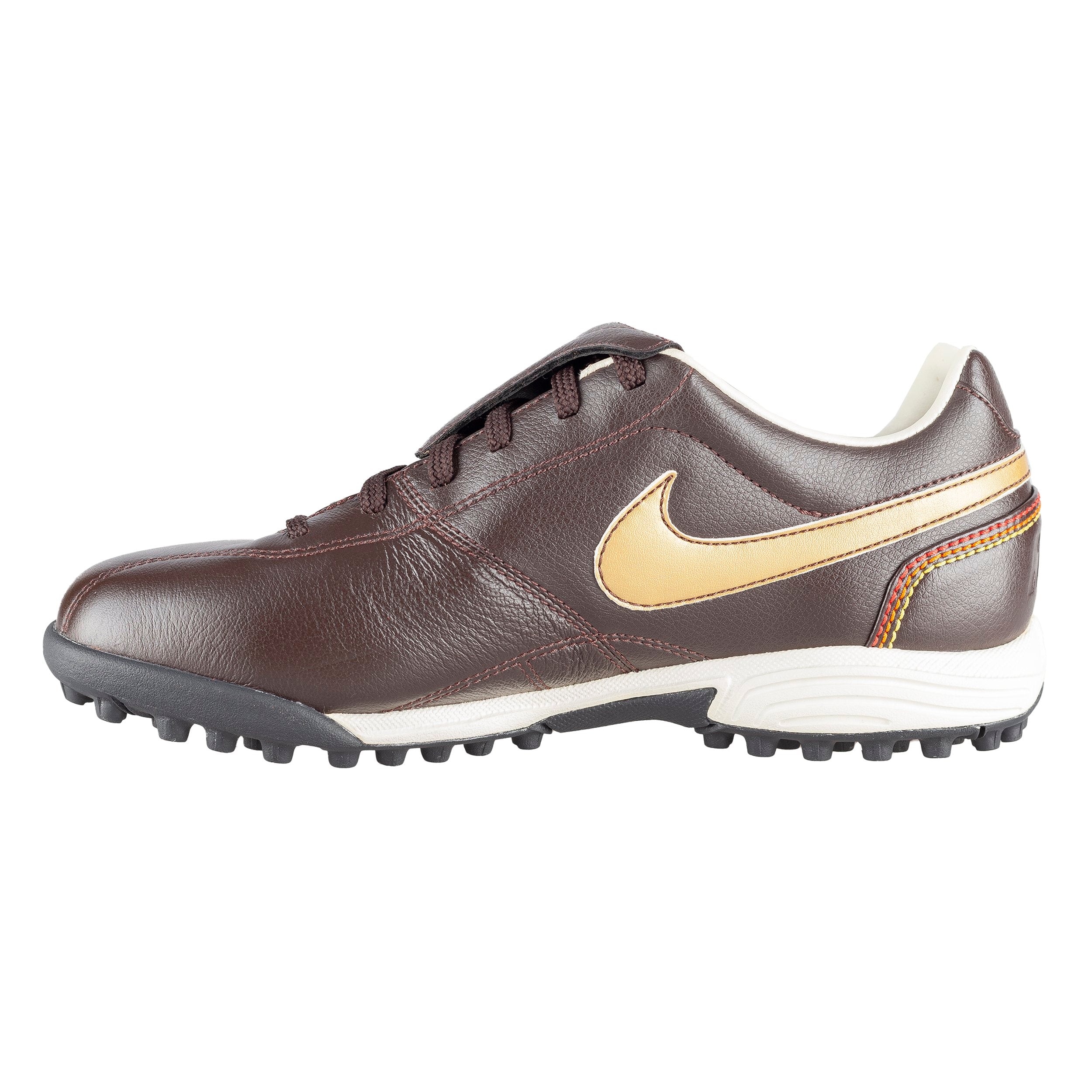 Nike Tiempo R10 Ronaldinho Brown Football Vintage Sneakers 36 5 EU VOODOO WAREHOUSE