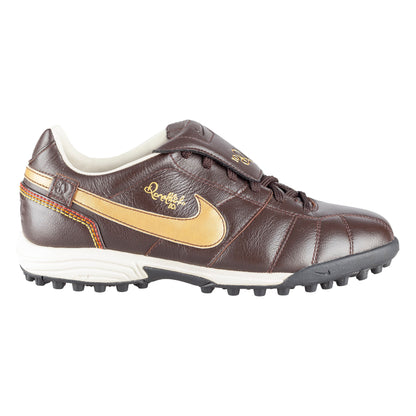 Nike Tiempo R10 Ronaldinho Brown Football Sneakers