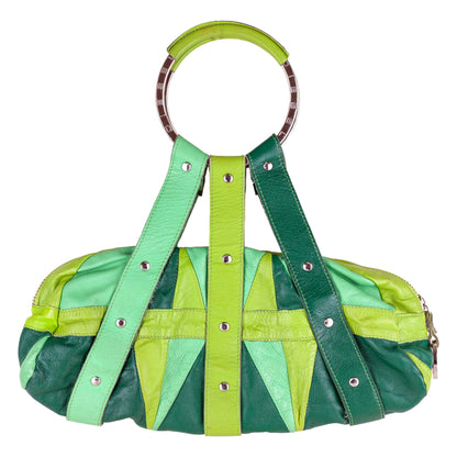 Diesel S/S 2005 “The Future” Green Baguette Bag