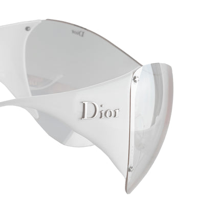 Christian Dior “DIOR SKI 1” 9A5 LKF 120 Vintage White Mask Sunglasses