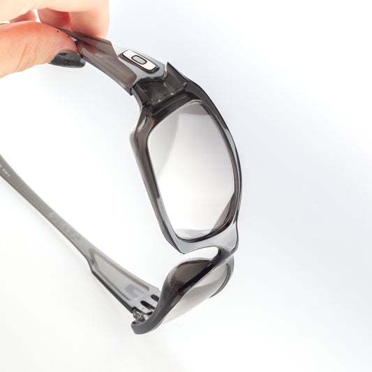 Oakley 03-441 Fives Squared Gray Vintage Sunglasses