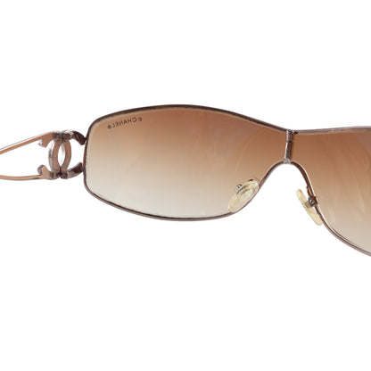 Chanel 4072 CC Logo Light Brown Gradient Sunglasses