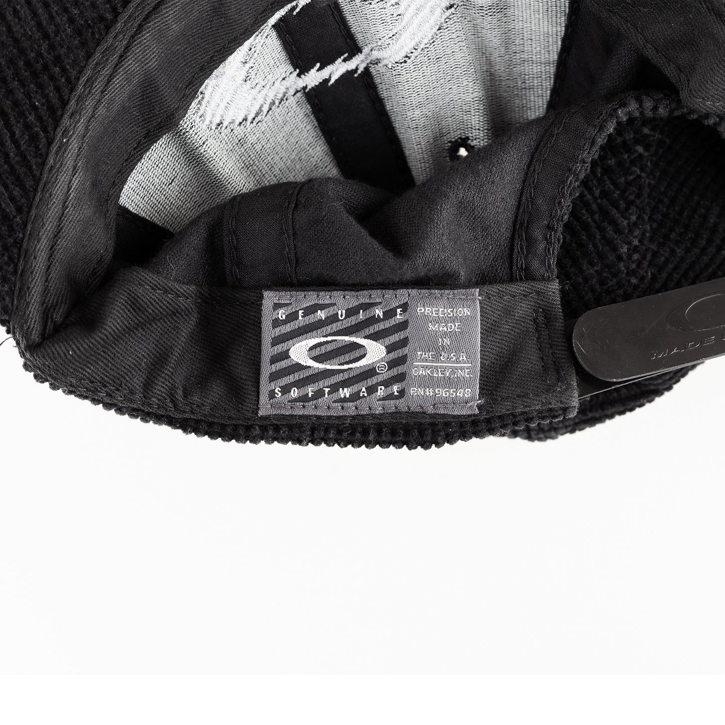 Oakley Black Corduroy Software Logo Snapback