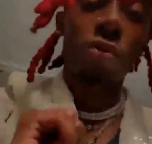 Rick Owens Runway Tecuatl 2020 Cropped Sequins White Chalk Blazer Jacket (XS/S)