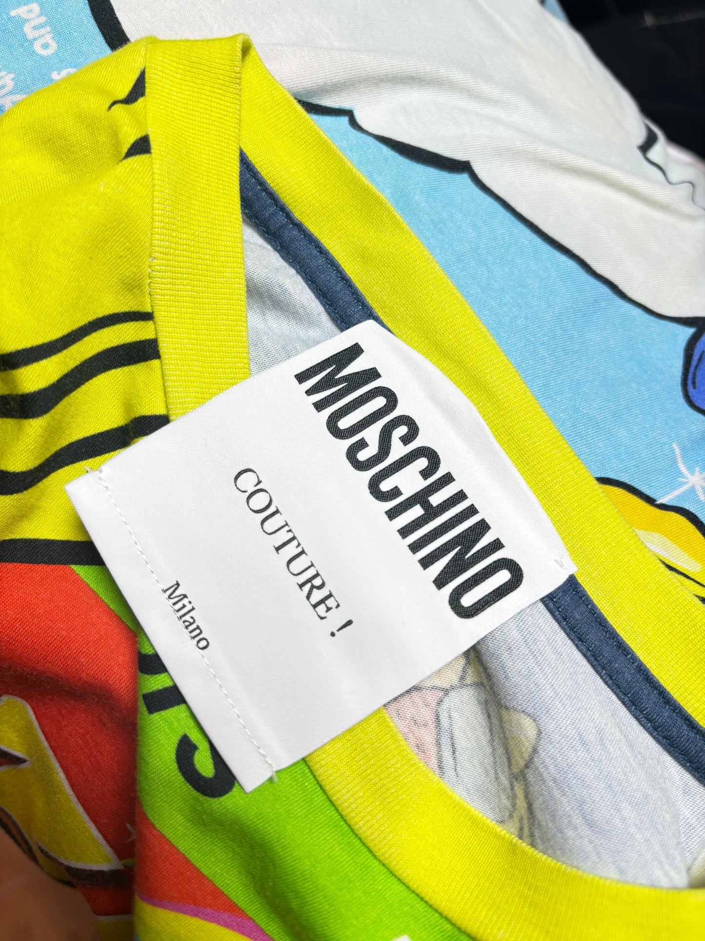 Moschino Couture A/W 2018 Oversized “Crazy Fruits” T-Shirt/Dress (OSFA)