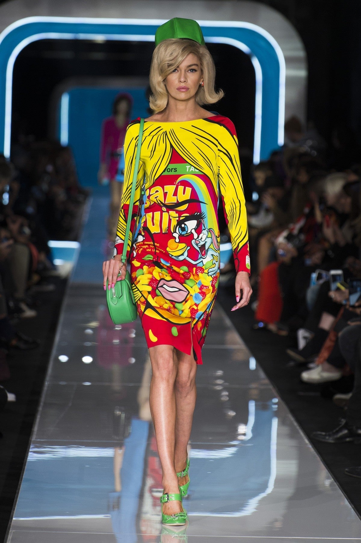 Moschino Couture A/W 2018 Oversized “Crazy Fruits” T-Shirt/Dress (OSFA)