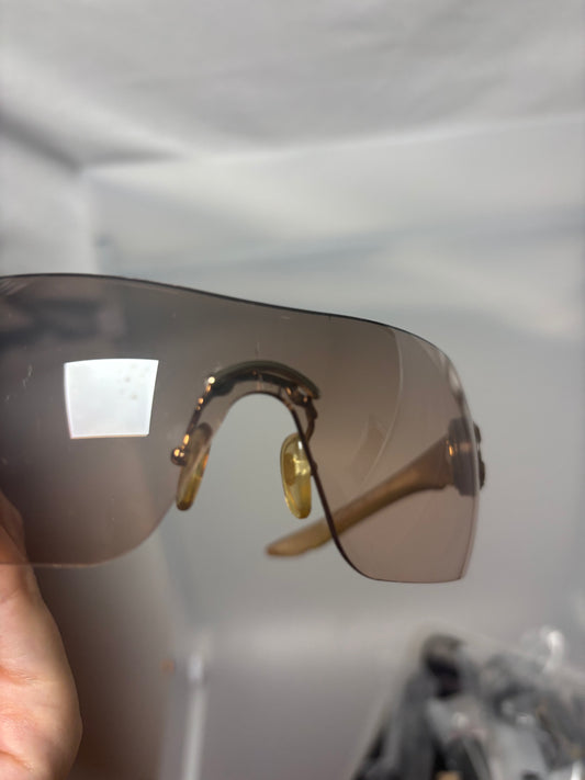 Dior SCHLAK 2 Golden Vintage Foldable Sunglasses