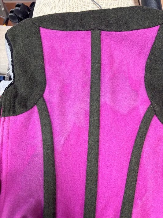 Dolce & Gabbana FW 2002 Bustier Dirndl Cottage Vintage Bodycon Top (S)