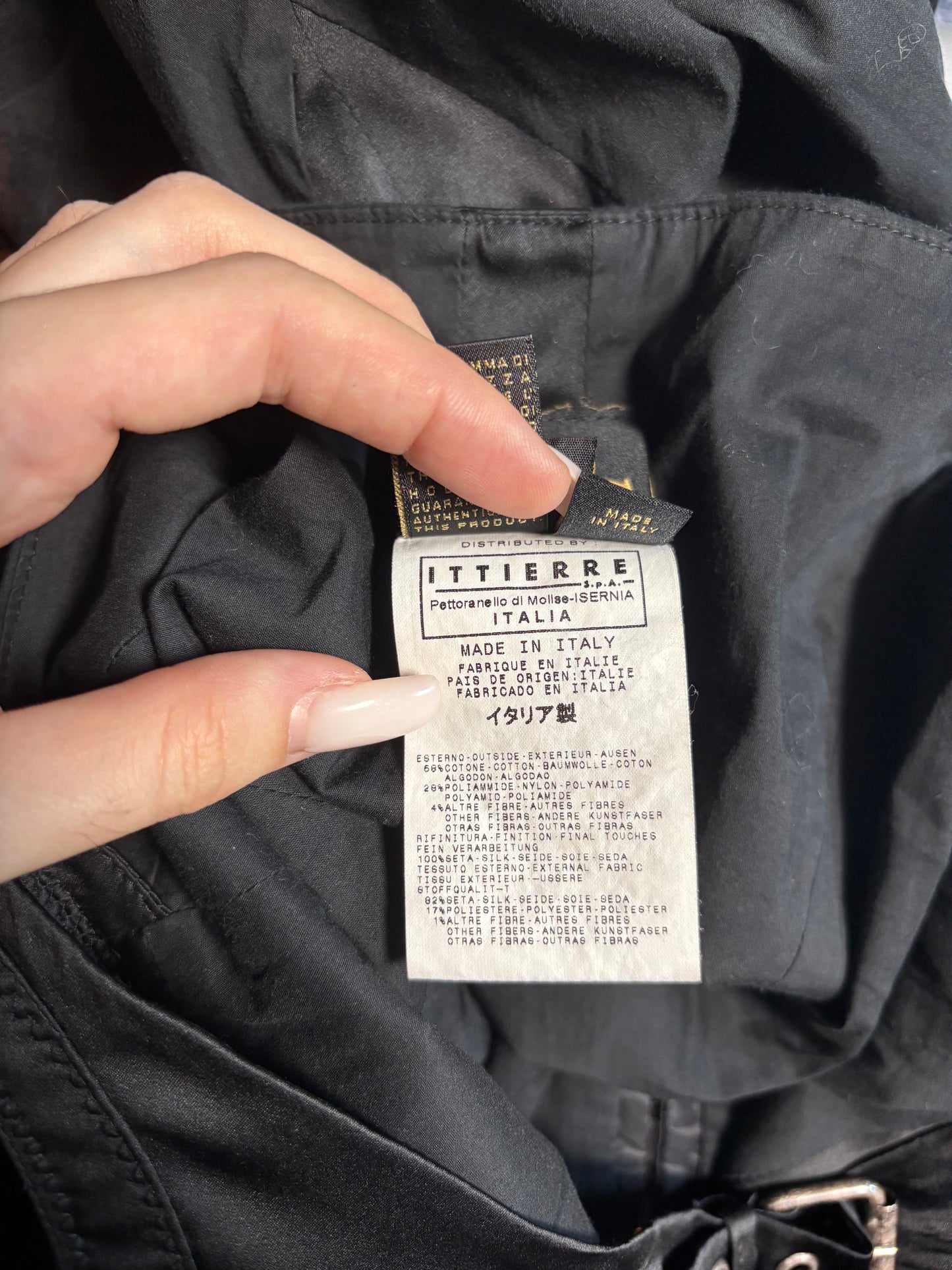 Just Cavalli Black Satin Bustier Vintage Mermaid Dress