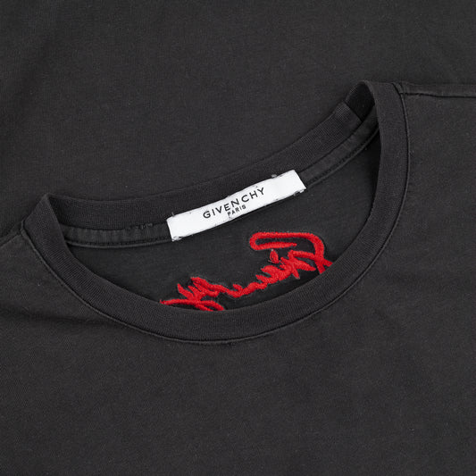 Givenchy Paris Lion Black T-Shirt (M)