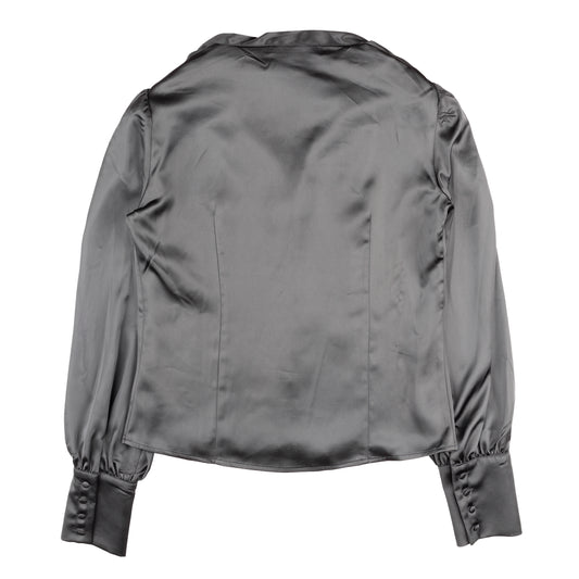 TOM FORD Vintage Black Ribbon Polyester Shirt (M)