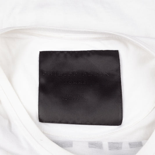 Philipp Plein “Trust In My Spending Power” White T-Shirt (XXL)