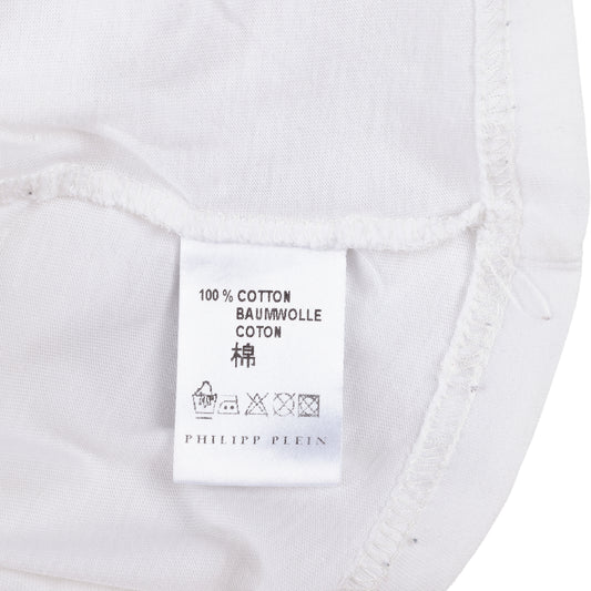 Philipp Plein “Trust In My Spending Power” White T-Shirt (XXL)