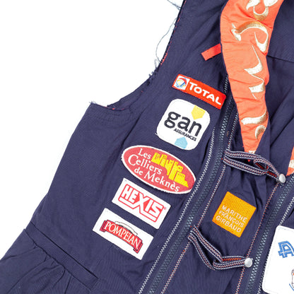 Marithé François Girbaud “Rallye Des Gazelles” Utility Multipocket Vest