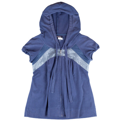 Miss Sixty Navy Hooded Top