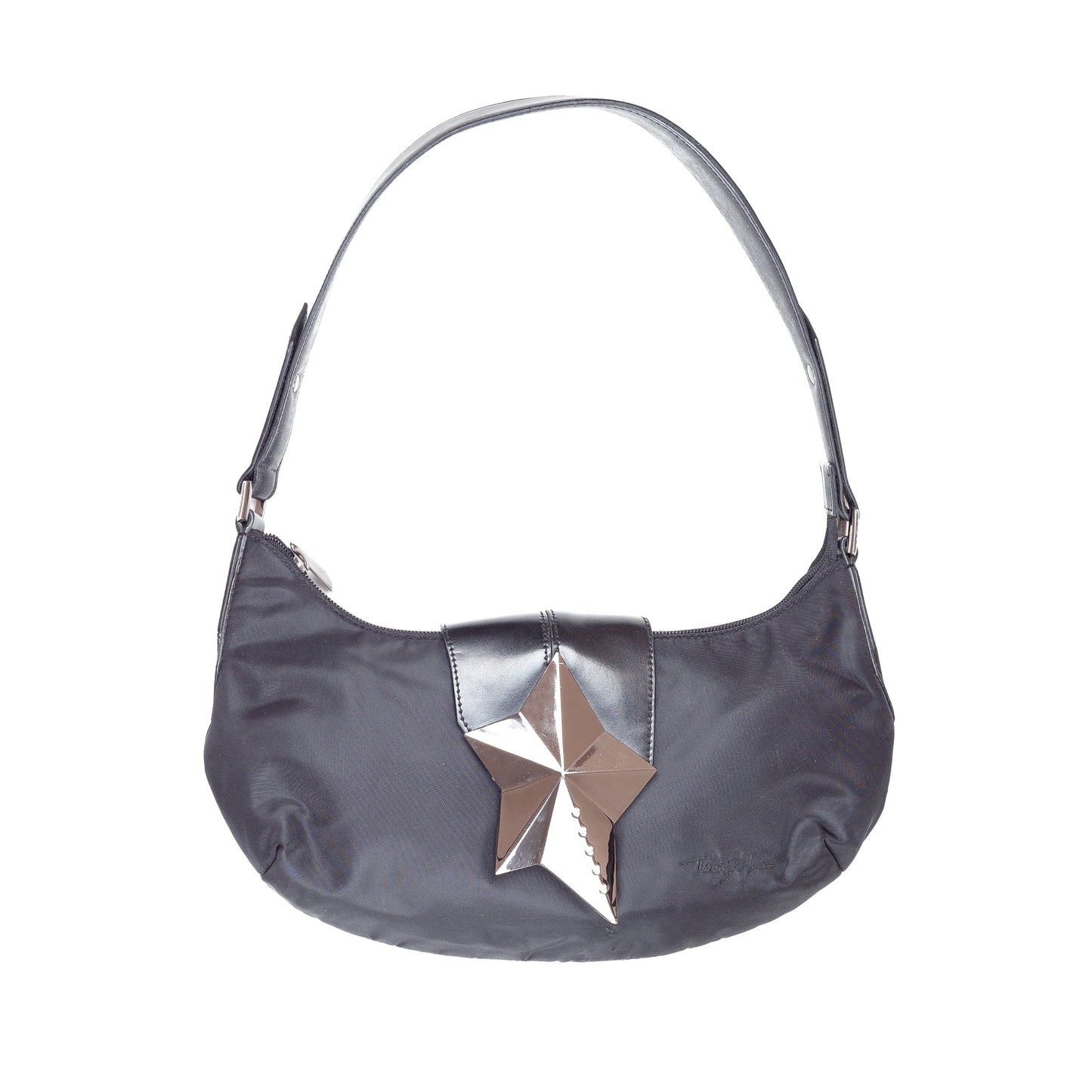 Thierry Mugler Black Mini Shoulder Bag