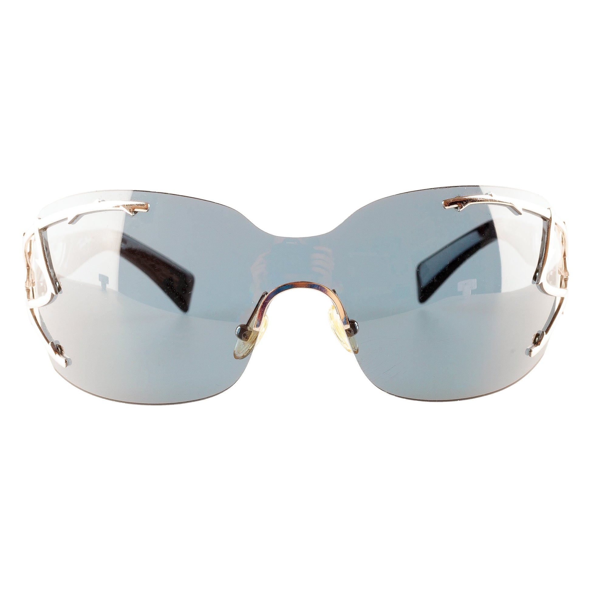 Thierry Mugler TM10110 C1 Crown of Thorns Mask Sunglasses