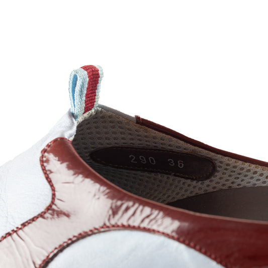 MIU MIU Bubble Soles Leather Mules