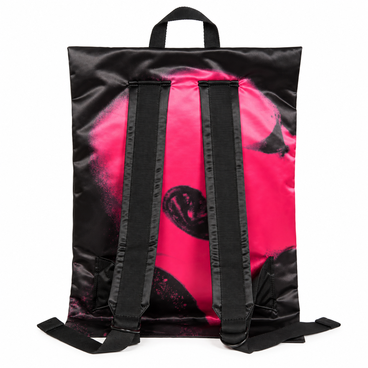 Raf Simons x Eastpak SS2019 Black & Pink RS Poster Backpack