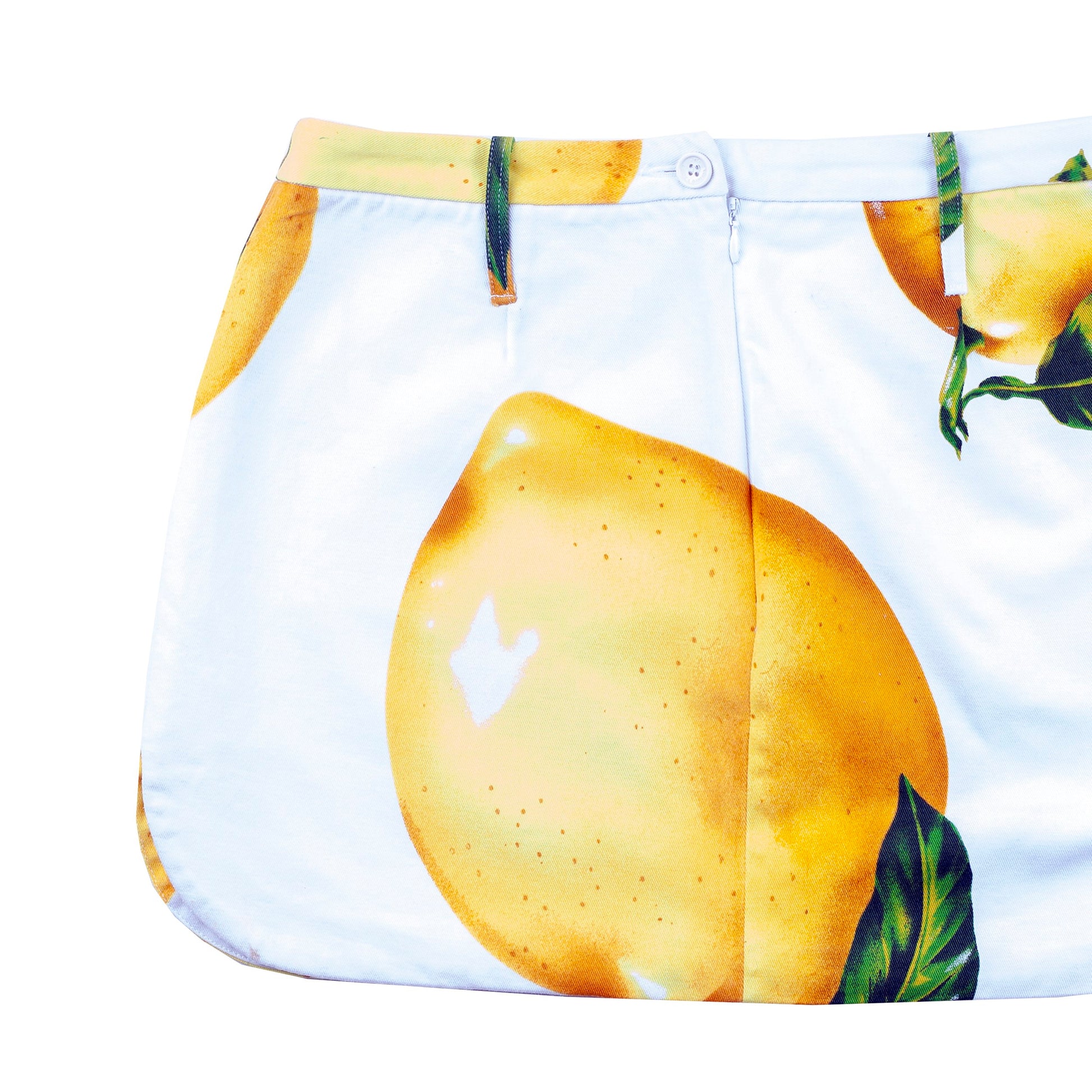 Dolce & Gabbana Lemons Mini Skirt