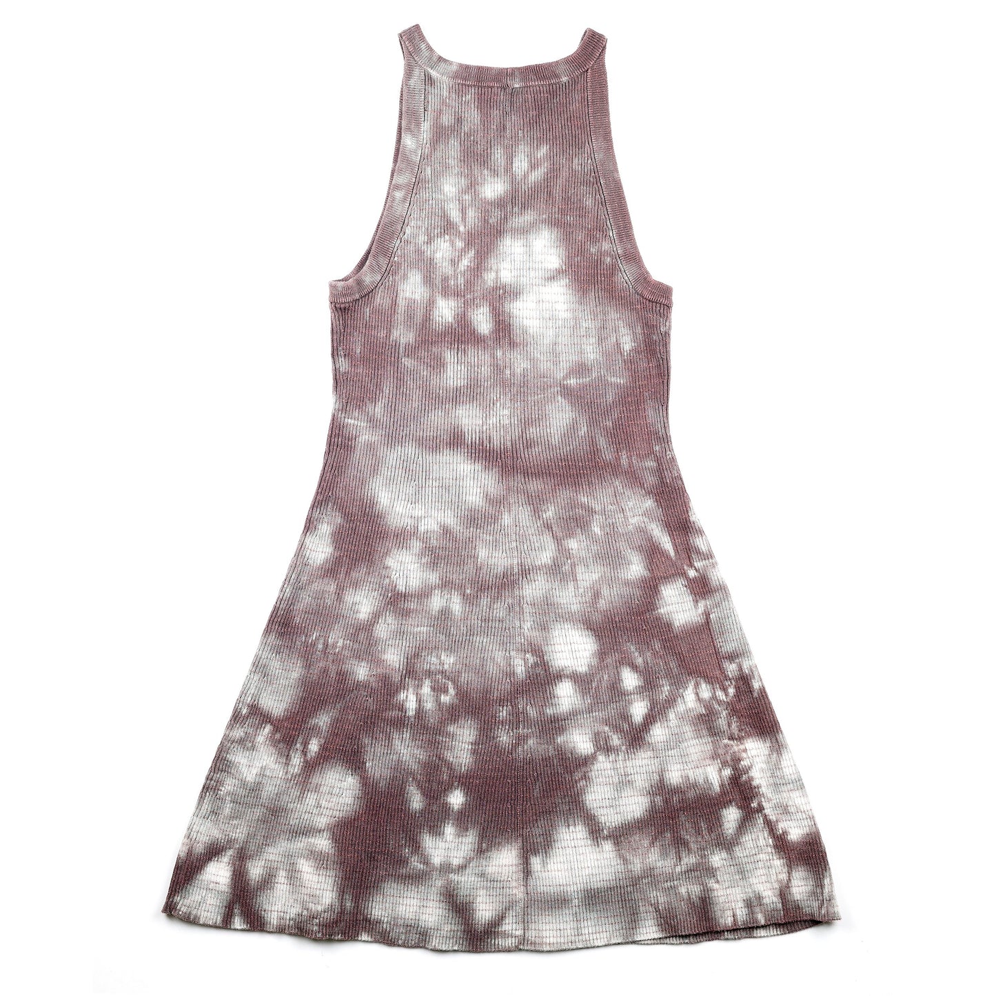 Diesel "M-Eugenie" Tie Dye Brown Halter Mini Dress