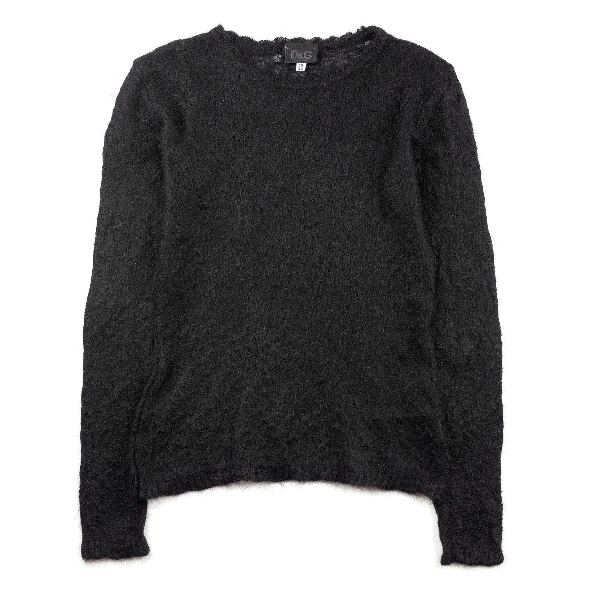 Dolce & Gabbana Wool See Through Shirt