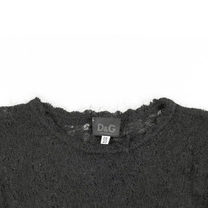 Dolce & Gabbana Wool See Through Shirt