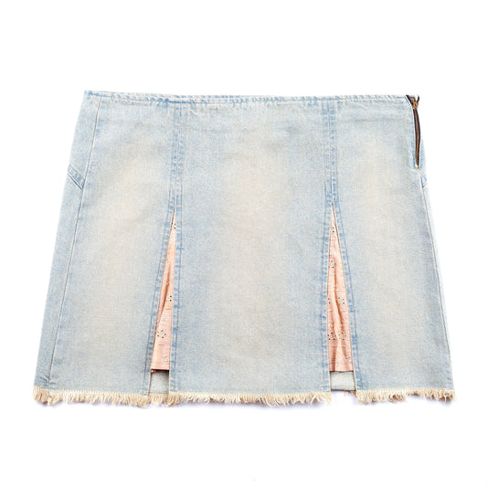 Just Cavalli Denim Mini Skirt