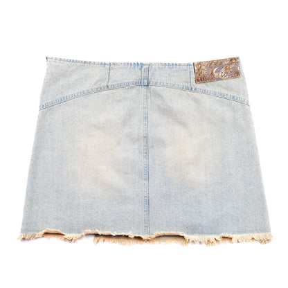 Just Cavalli Denim Mini Skirt