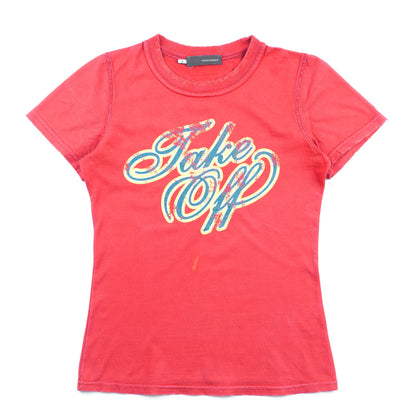 DSQUARED2 “Take Off” Red T-Shirt