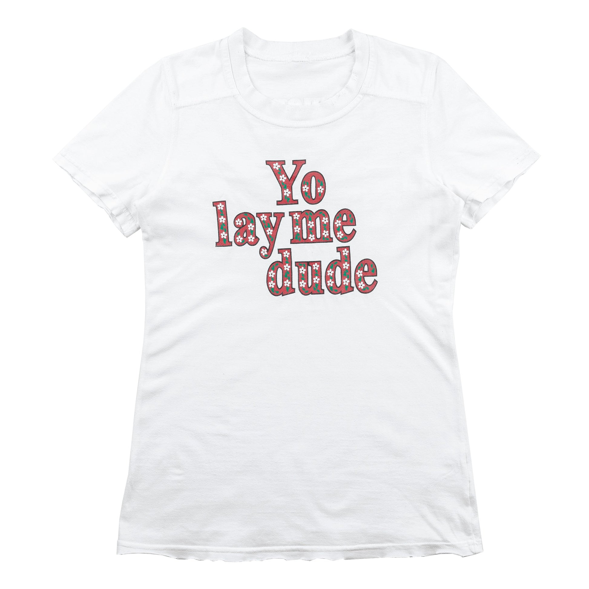 DSQUARED2 “Yo Lay Me Dude” White T-Shirt