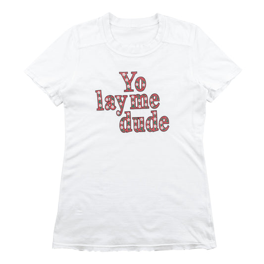 DSQUARED2 “Yo Lay Me Dude” White T-Shirt