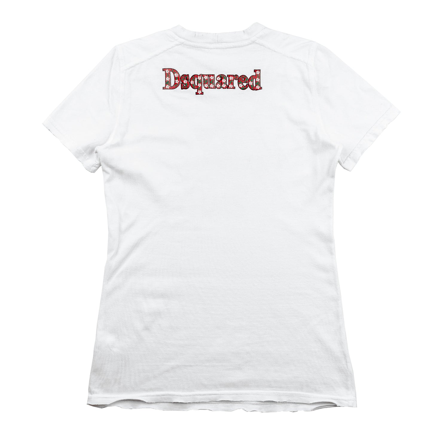 DSQUARED2 “Yo Lay Me Dude” White T-Shirt