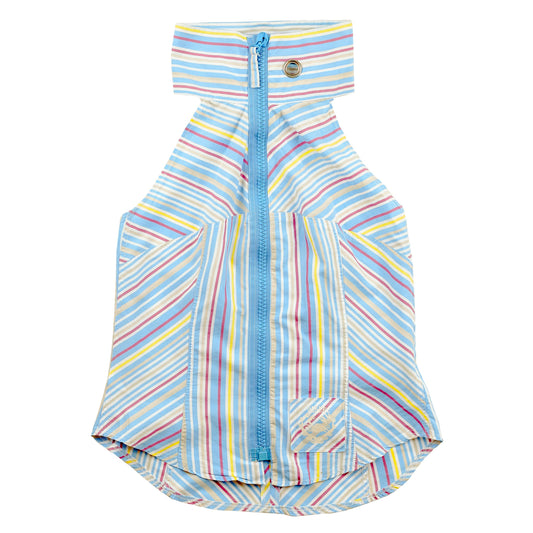 Diesel Multicolor Striped Halter Shirt