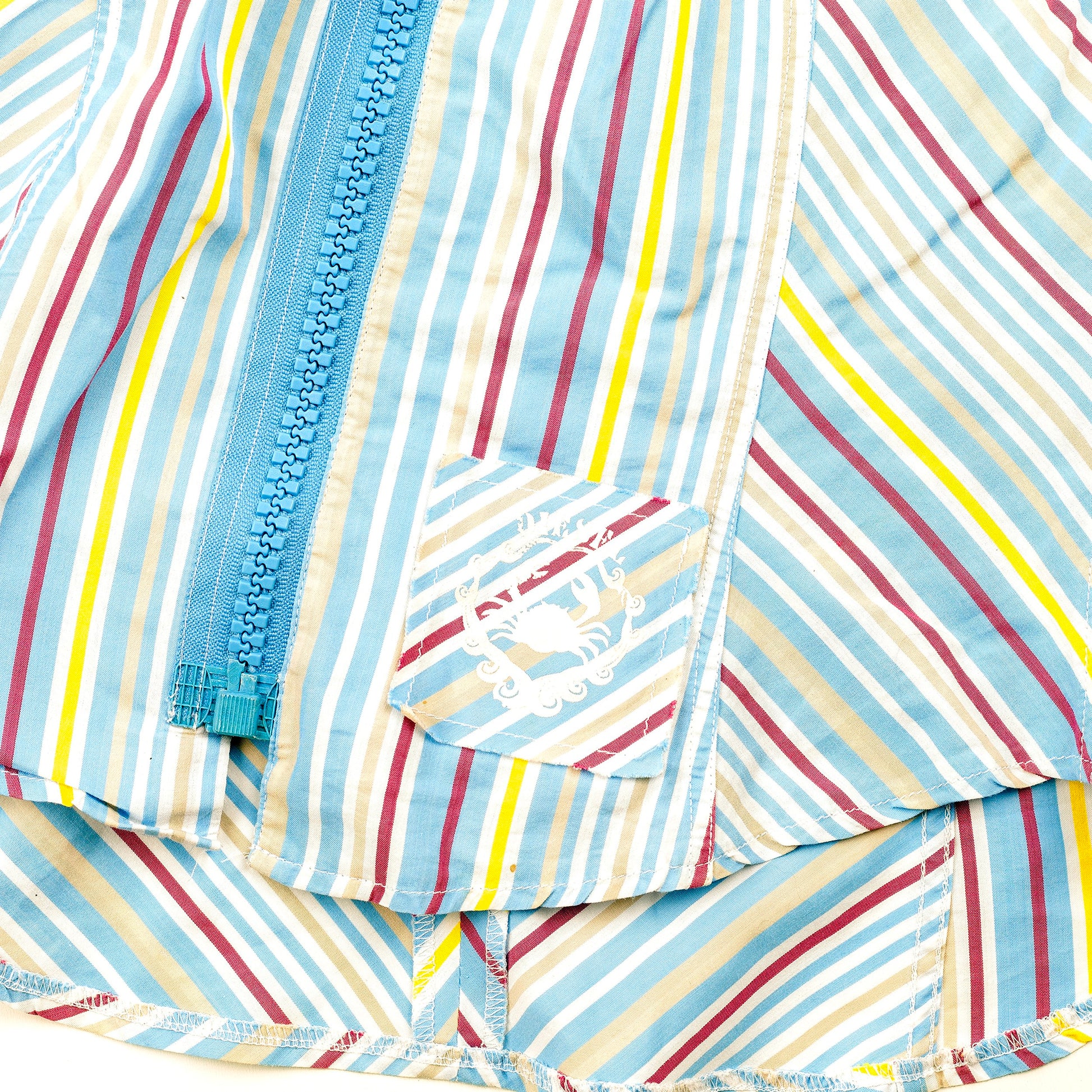 Diesel Multicolor Striped Halter Shirt