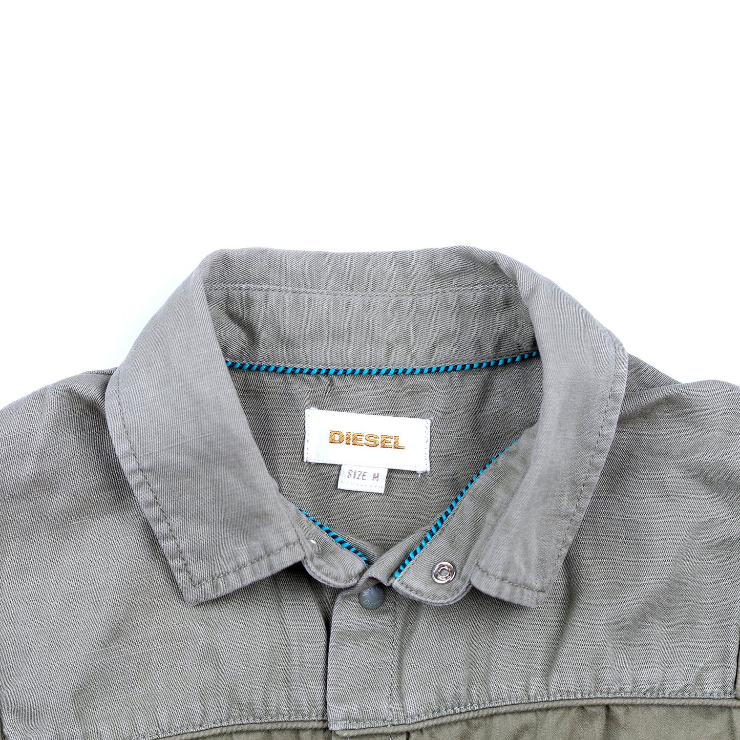 Diesel Green Multipocket Cargo Shirt