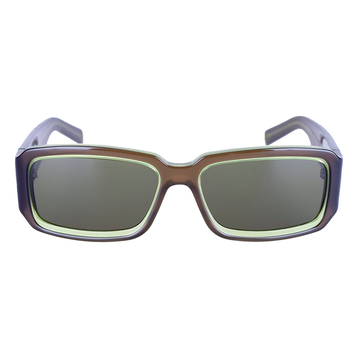 Bottega Veneta BV 33/S DNZ Brown/Green Sunglasses