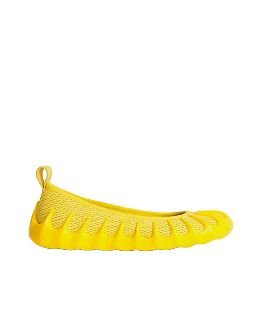 Nina Christen x At.Kollektive Plasma X Ballerina Bumblebee Yellow Slip Ons Ballerinas