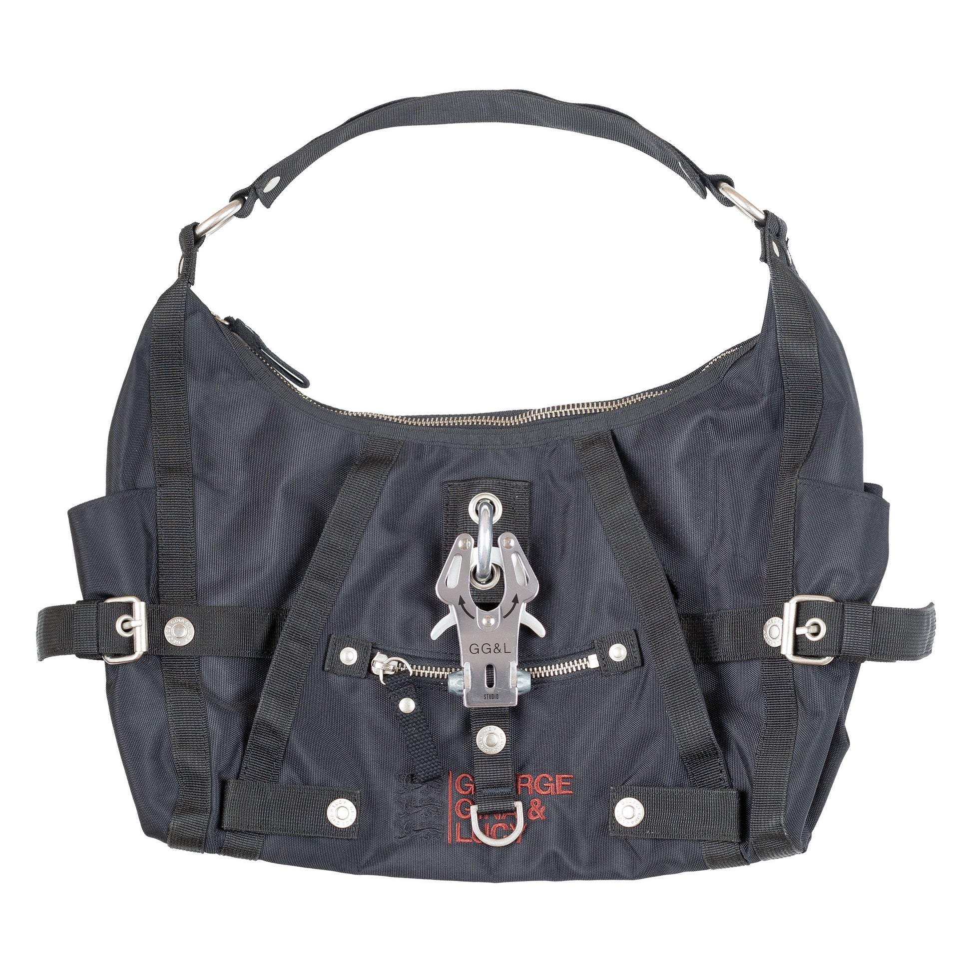 GG&L George Gina & Lucy “Popalicious” Black Shoulder Bag