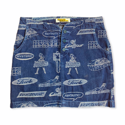 Vintage Hysteric Glamour Denim Skirt.