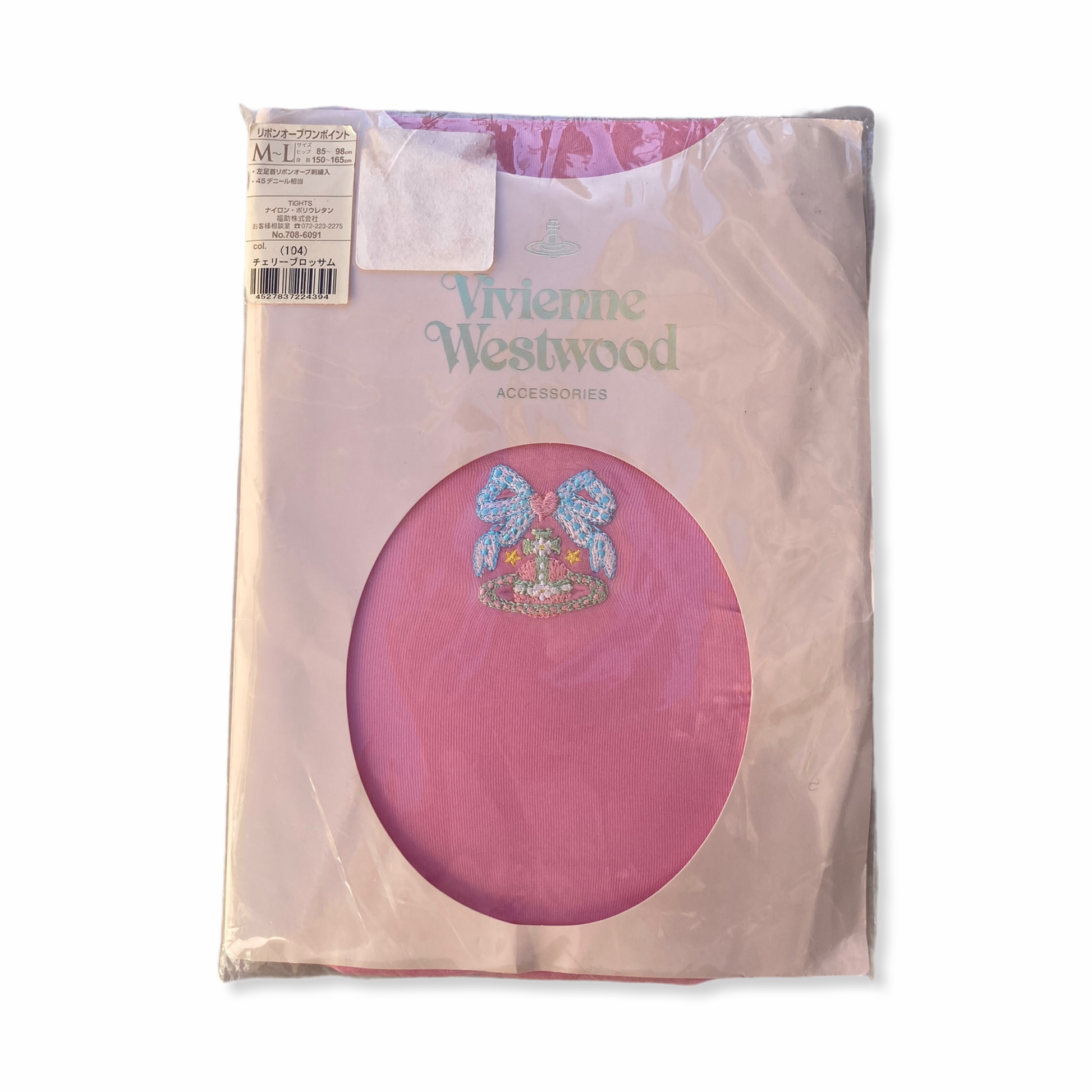 Vivienne Westwood Orbit Pink Tights