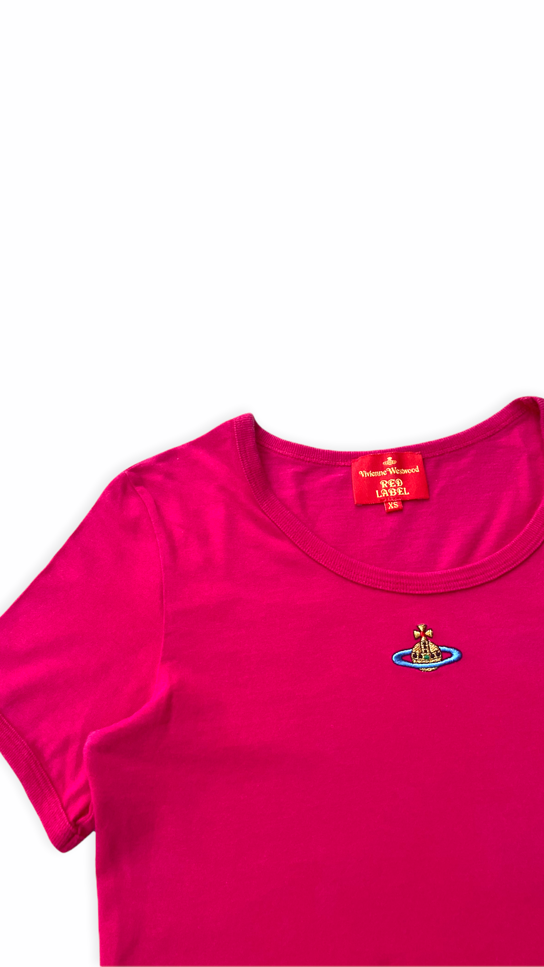 Vivienne Westwood Hot Pink Orbit T-Shirt