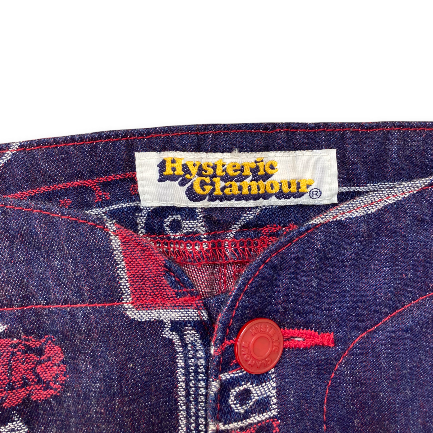 Hysteric Glamour Mini Denim Skirt