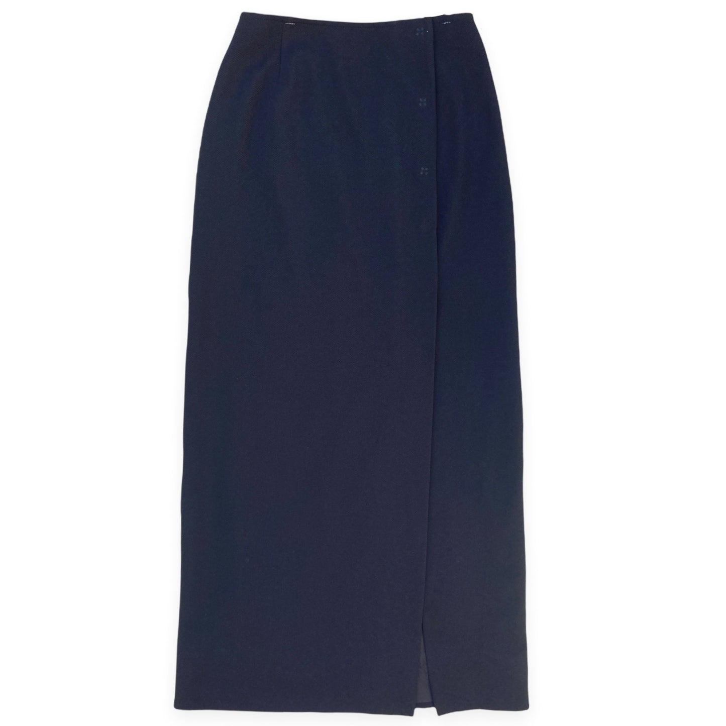 Miu Miu Wrap Black Long Skirt